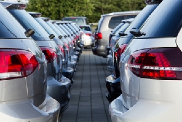 The number of new cars registered has risen every month since March 2012